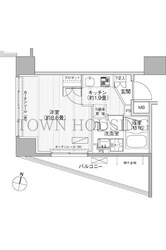 コスモグランス南品川の物件間取画像